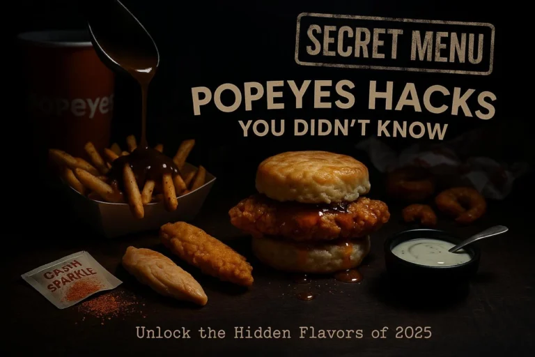 Popeyes Secret Menu