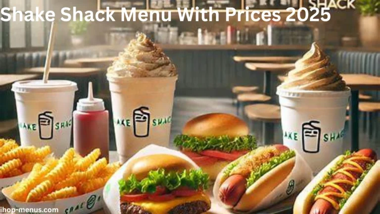 Shake Shack Menu With Prices 2025