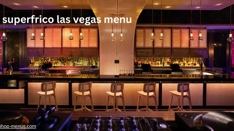 superfrico las vegas menu