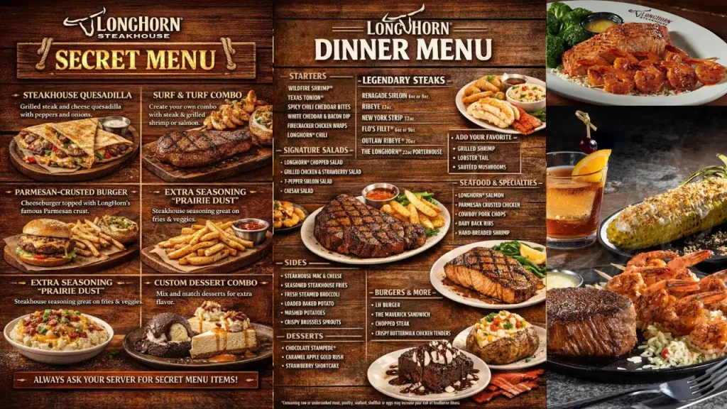 Side Dishes Long Horn Menu
