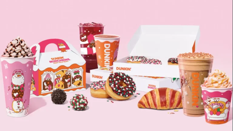 dunkin menu drinks