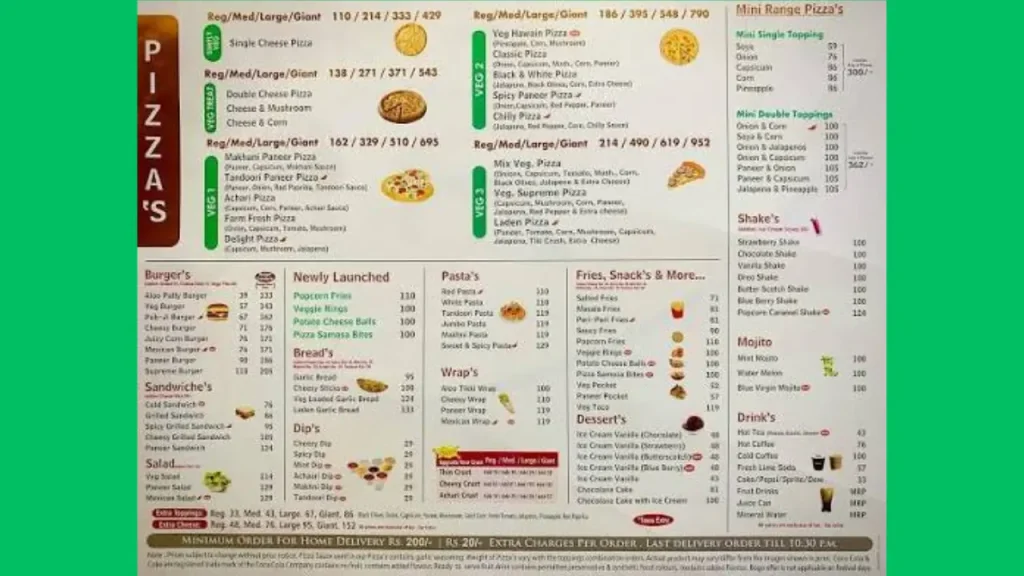 Pasta, Fries, and Side Dishes Hungry Point Joginder Nagar Menu
